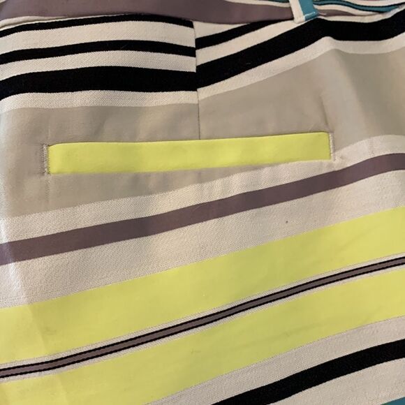 Loft the Riviera striped short Size 6 4” inseam NWT - Picture 7 of 8